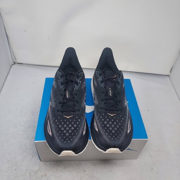 Hoka One One WOMENS Clifton 9 Low Black Sneaker - Picture 5 of 9